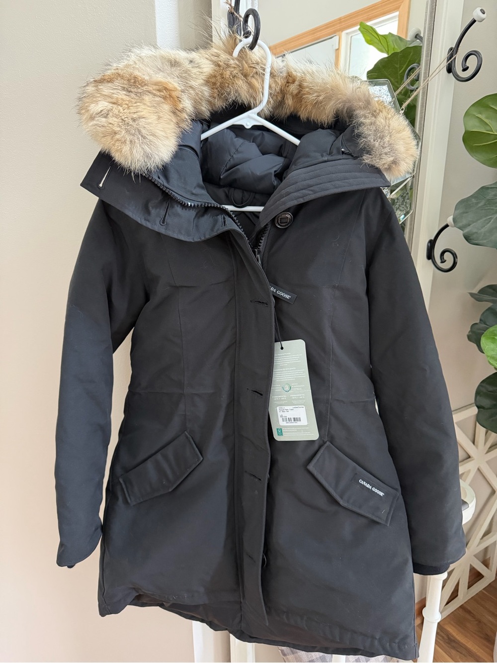 Women’s Canada Goose Black Rossclair Parka